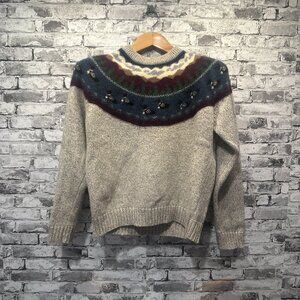 EUC The Woolrich Women's Duck Wool Sweater Vintage Size Medium